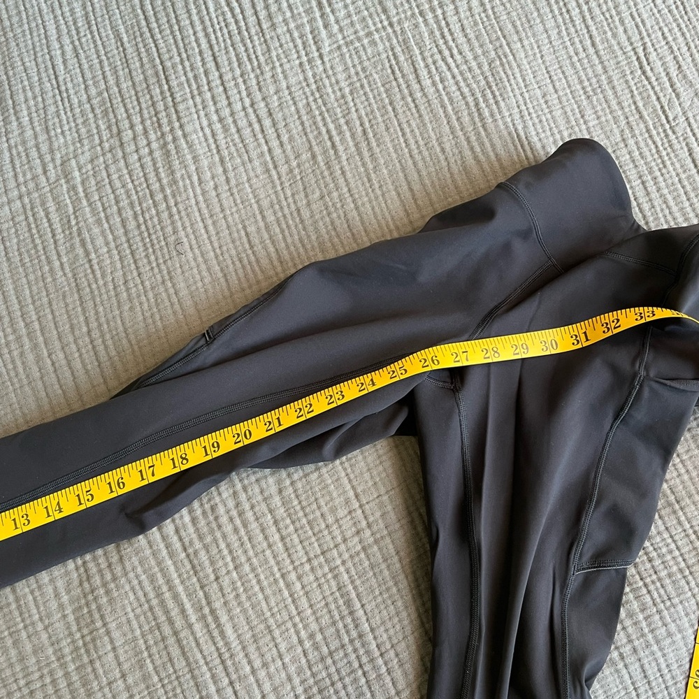 Lululemon Green Speed Up Leggings, High Waist - Picture 4 of 7